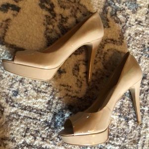 Jessica Simpson Dayln Peep Toe Pumps
